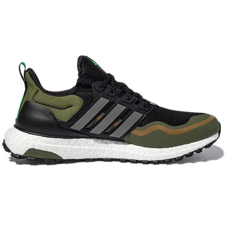 adidas Ultra Boost Atr Cozy Wear Resistant Black Green 'Black Green White' GY6311