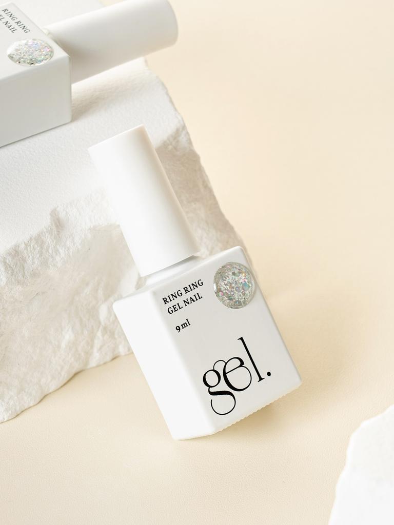 Ringring One-Step Gel Nail Polish 9ml - Twinkle Silver