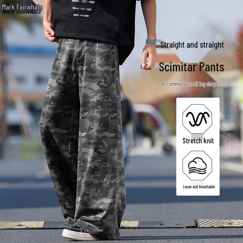 MARK FAIRWHALE Men s Camouflage Cargo Pants M
