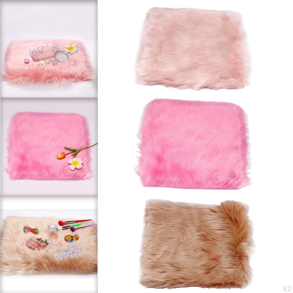 Nail Photo Background Soft Cushion Washable Backdrop 15inch Luxury Props for Display Cosmetics
