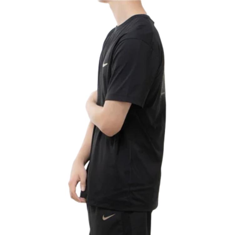 New Nike T Shirts Men's Black FN7290-010
