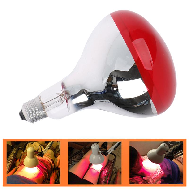 220V 275W Infrared Light Bulb Use For Infrared Heating Therapy Lamp Full Body Back Knee Joint Pain Relief Physiotherapy Lamp