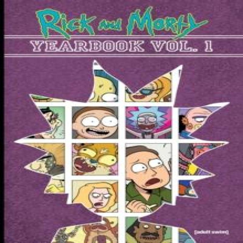 Rick and Morty Yearbook Vol. 1 by Brockton McKinney Paperback Book 9781637158500