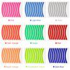 10pcs Adhesive Reflective Tape Cycling Safety Warning Sticker Bike Reflector Tape Strip for Car