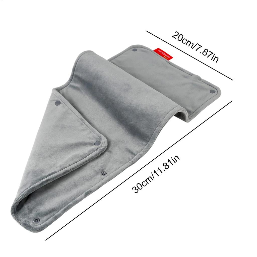 Back Heating Pad USB Charging Warming Blanket USB Charging Heat Pads For Neck Back Leg Knee Abdomen Period Cramps Bed Sofa