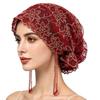 Embroidered Flower Sun Hat With Tassels For Summer Travel And Casual Wear