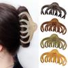 Large Pumpkin Claw Clip: Spring/Autumn Hair Accessory for Women