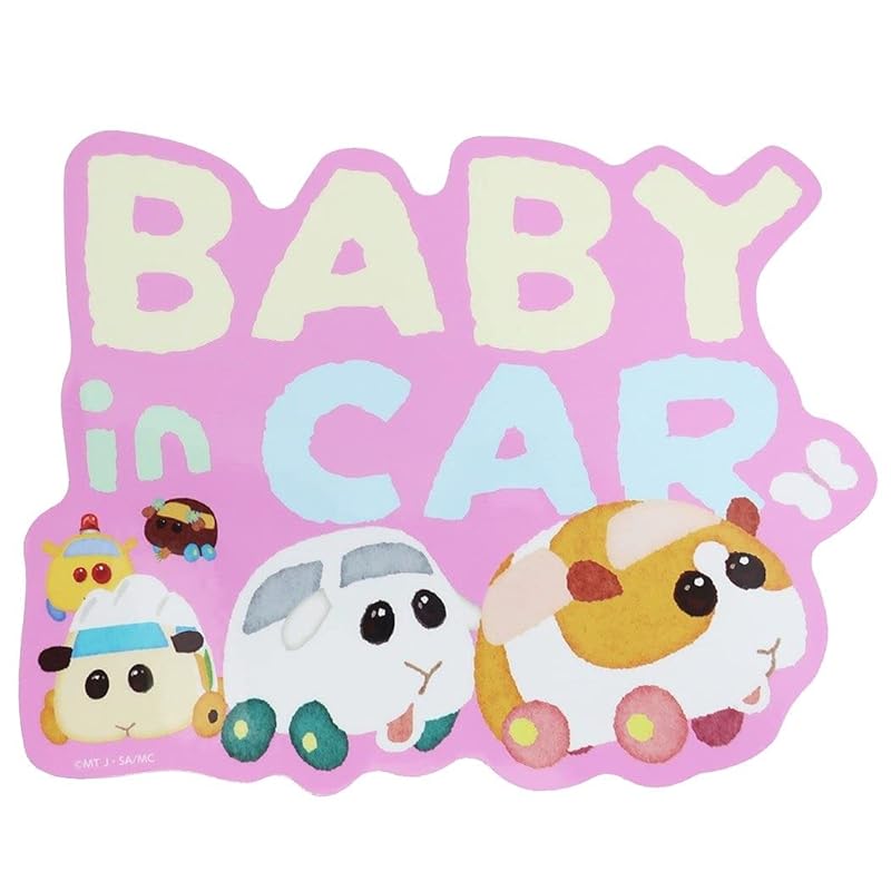 

PUI Molcar [for cars] waterproof Sticker] Baby Inker sticker/BABY in CAR formation movement