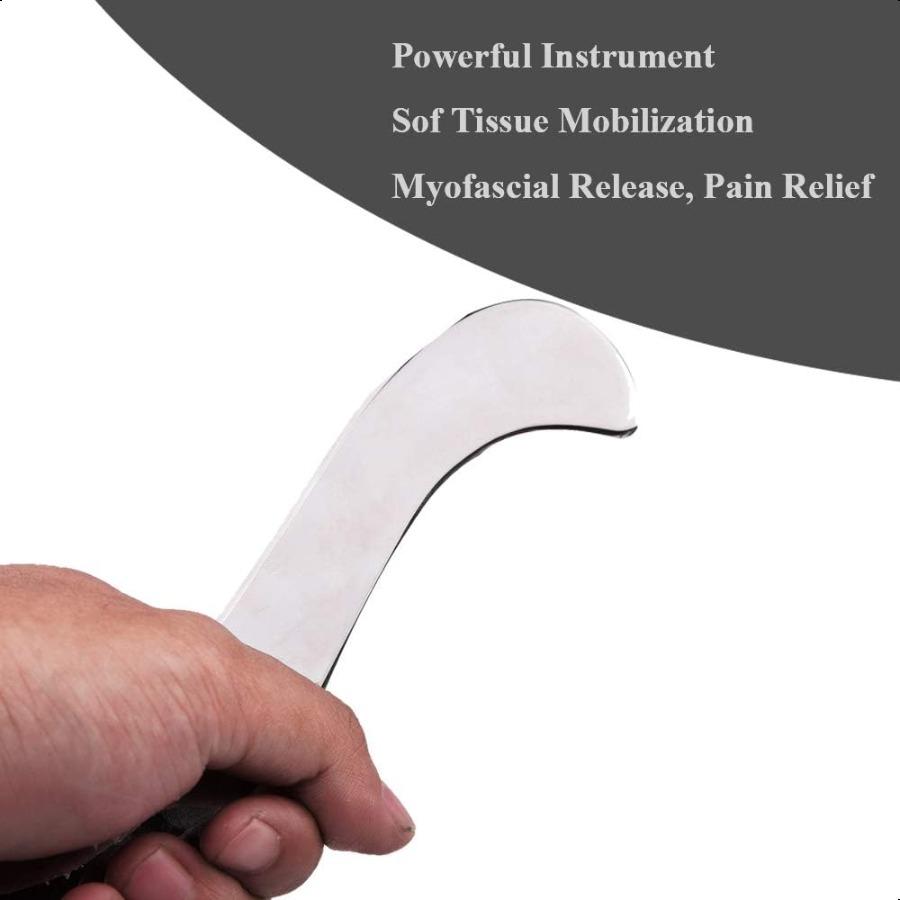 

FSA HSA Нержавеющая сталь Инструмент для массажа Гуаша Инструмент для скребка мышц для физиотерапии мягких тканей для спины, ног, рук, шеи United States