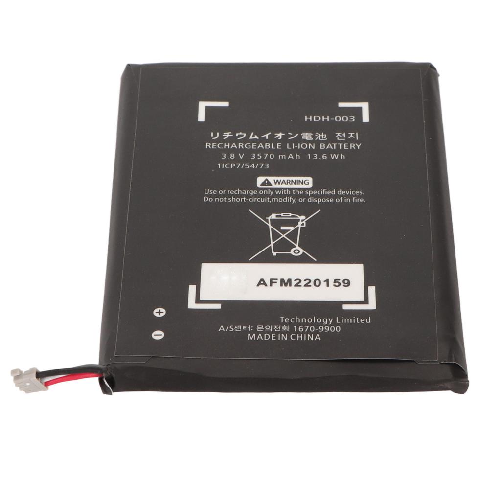 HDH 003 for Switch Lite Battery 13.6Wh 3570mAh Replacement Li Ion Battery Pack with Repair Kit