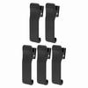 5Pcs Radio Belt Clip Plastic Portable Replacement Radio Belt Clip for Motorola GP88 GP88S GP2000