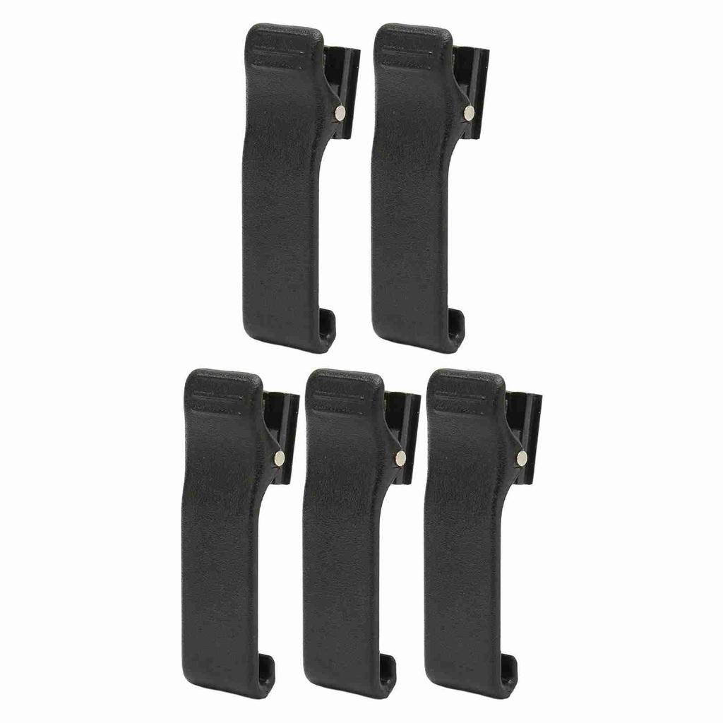 5Pcs Radio Belt Clip Plastic Portable Replacement Radio Belt Clip for Motorola GP88 GP88S GP2000
