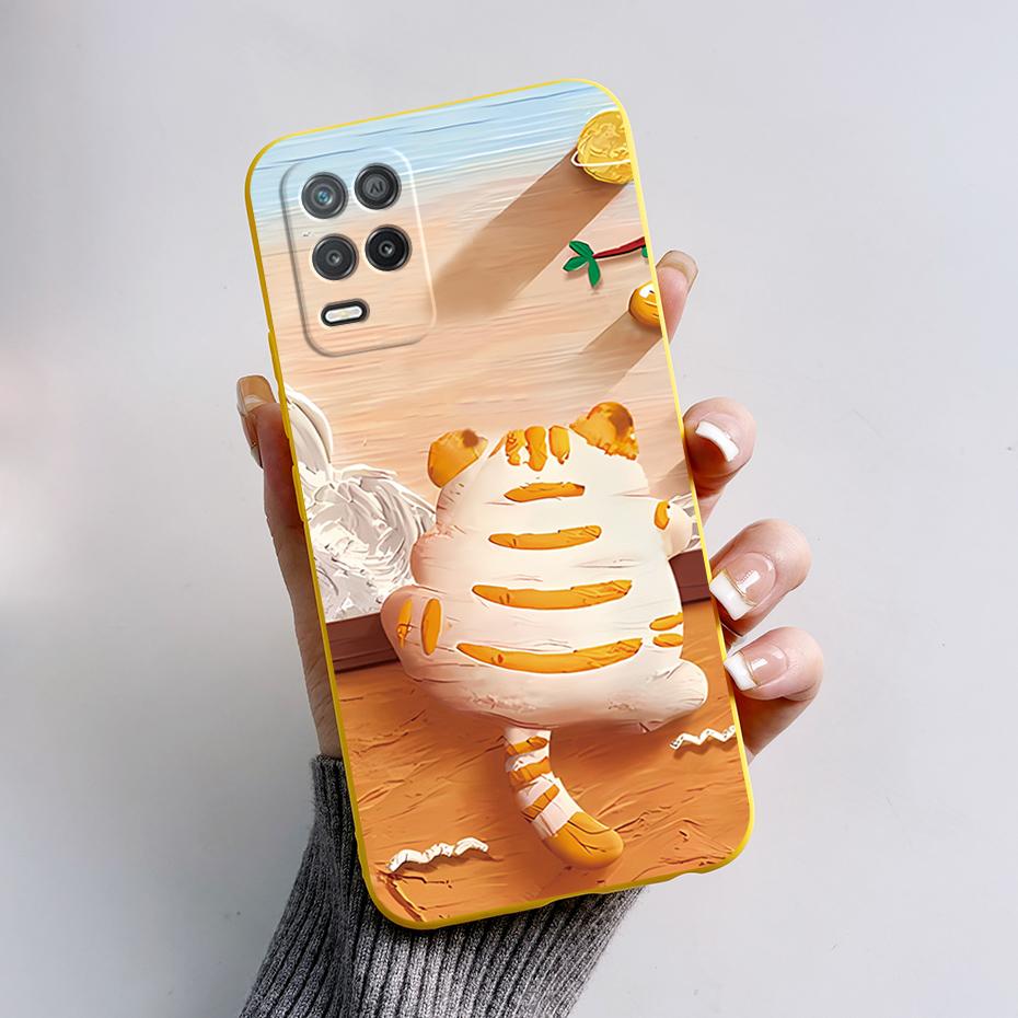 For Realme Narzo 30 5G Case Narzo30 RMX3242 Silicone TPU Cartoon Soft Phone Case For Ralme Narzo 30 5G Cover Coque Bumper Fundas