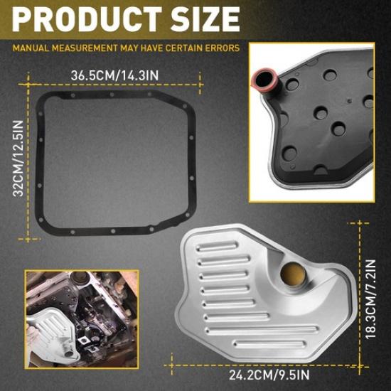 Auto Transmission Trans Filter Kit Fit 1994-2014 Ford E-150 E-250 E-350 E-450