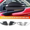 For Mazda CX30 CX-30     Car Accessorie Rearview Side Mirror Cover Wing Cap Exterior Door Rear View Case Trim