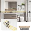 Self-Adhesive Skirting Wall Stickers 5m Stain Resistant Baseboard Trim for Living Room Dining Area Wall Decoration