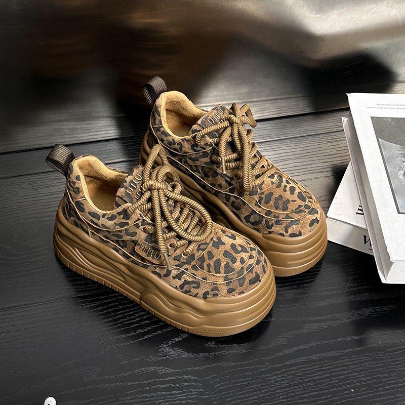 Fashion Retro Women Platform Shoes New Trendy Women Casual Shoes  Versatile Women Sport Shoes Comfort Height Increas Zapatillas Mujer