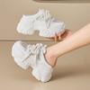 Baotou half slippers women's summer 2025 new outer wear sequins versatile mesh dad shoes breathable thick-soled lazy sandals