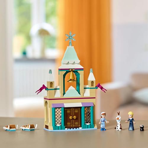 LEGO Disney Princess Frozen Arendelle Castle Toy Block Educational5678Disney Goods Pretend Play House 43265