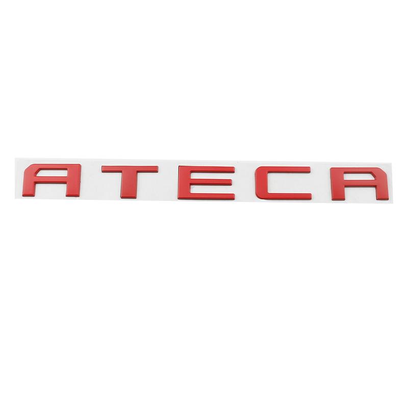 3D Car Metal Trunk Words Logo Emblem Badge Decals Sticker FR 2015 2017 2018 2019 2020 2021 2022 2023 Accessories