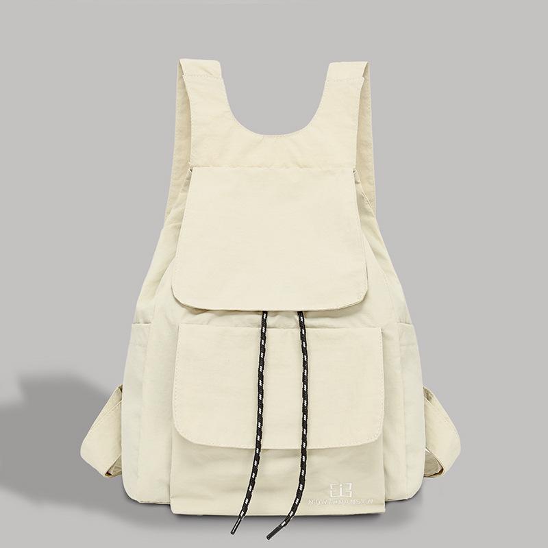 Korean-Style Large Capacity Drawstring Backpack for Outdoor Sports & Casual Use