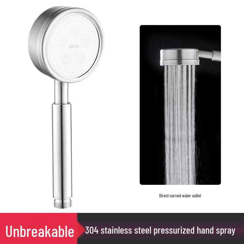 304 Stainless Steel Pressurized Shower Head