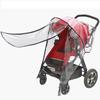 Zipper Open Dust Shield Stroller Wind Shield Waterproof EVA Stroller Rain Cover Pushchairs Raincoat