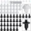 180-Piece Rivet Trim & Bumper Clips for Honda & Toyota