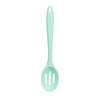 Solid Color Silicone Spoon Heat Resistant Non-stick Rice Spoons Kitchen Utensil Slotted Spoon Cooking Kitchen Tool Tableware