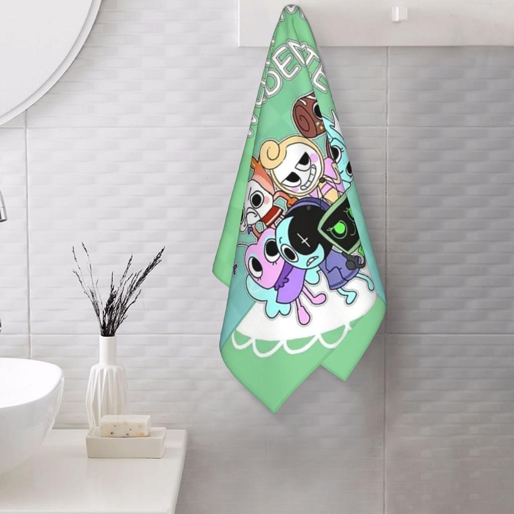 Dandy's World Soft Face Towel Quick Dry Pool Bath Cotton Towels Breathable