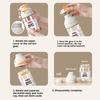 250Ml Quantitative Seasoning Shaker Multi - Function Salt/Sugar Dispenser Dust - Proof Kitchen Spice Jar Multi - Opening