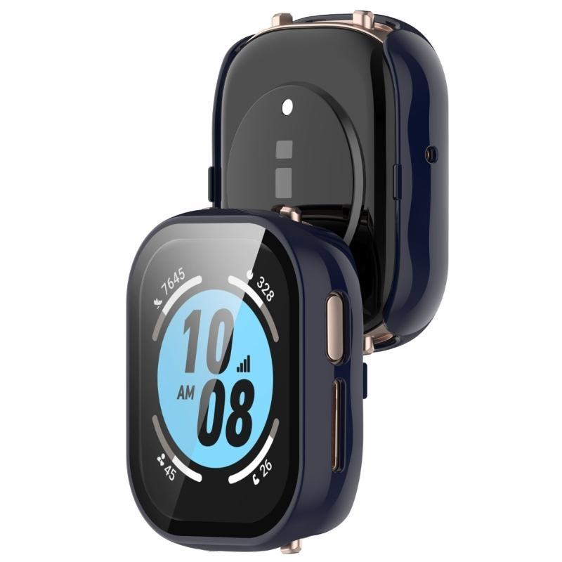 652F Screen Protector Case Cover for Watch 4 Scratch-resist Shock Frame Full Edges Coverage Smartwatch Onepiece Bumper Shell