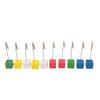 10Pcs 11*2.5*2.5cm Table Number Stand Multi-Color Table Card Holder  Photo Display