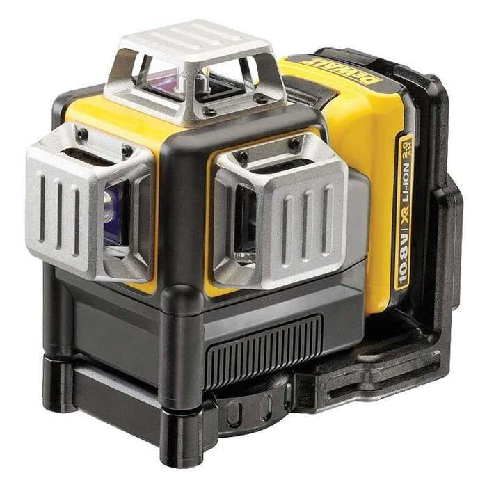 Niveau laser multilignes vert 10,8V XR + 1 batterie 2Ah + chargeur - DEWALT - DCE089D1G-QW