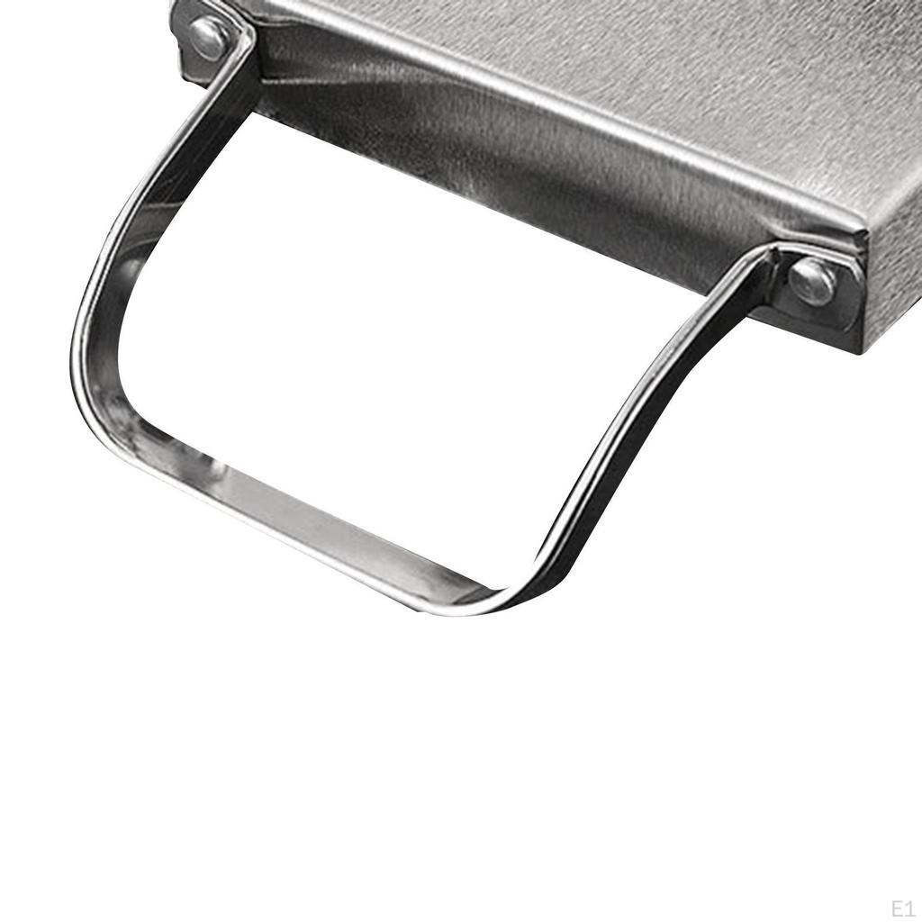 Rectangular Platters Baking Pan Breading Tray Stainless Steel Sheet for Desserts Home