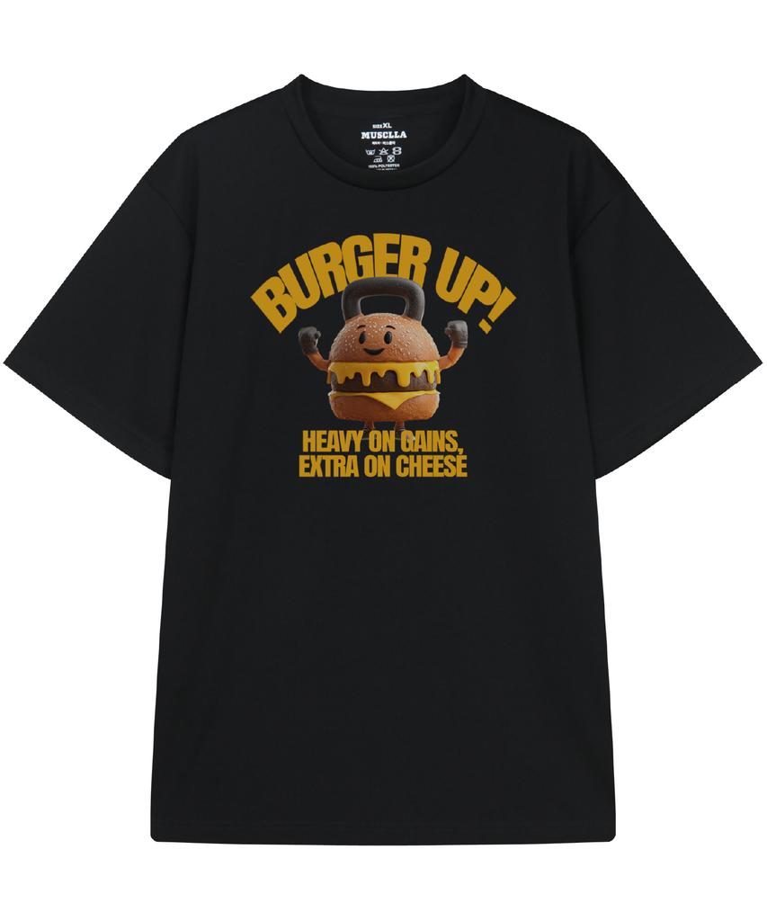 DRIFTOUT Burger Up Kettlebell Functional Short Sleeve T-Shirt (5 Colors) (Type A)