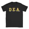 Usa Logo Dea Federals Interdiction Agency Unisex Unisex T Shirts Vintage Tees Short Sleeve O Neck Tshirt Cotton Plus Size Tops