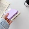 Camera Larger Window Display Phone Case For Iphone 14 12 13 Pro Max 11 14 Plus Silky Silicone Hit Color Microfiber Lining Cover