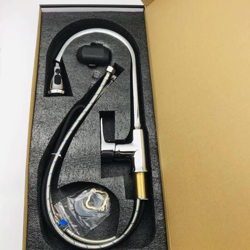 OEING Stainless Steel Pull-Out Kitchen Faucet
