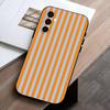 M-Multicolor Stripes  Phone Case For Samsung Galaxy A73,A72,A71,A70,A53,A52,A51,Others Soft Black Cover