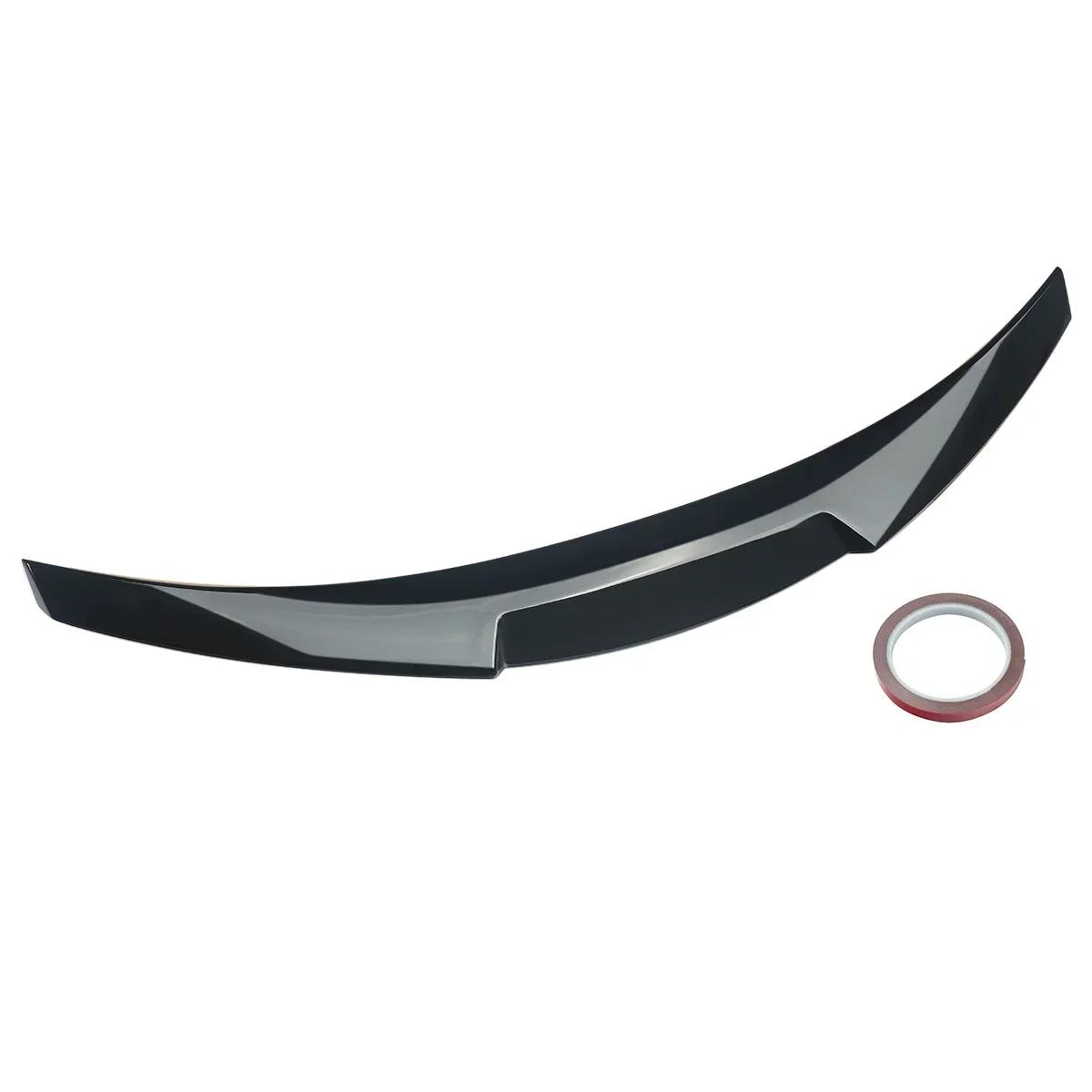 MagicKit  FOR BMW 4 SERIES F32 COUPE  M4 STYLE GLOSS BLACK CAR REAR TRUNK LIP SPOILER 2013-2020 Glossly black