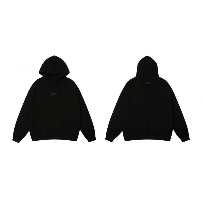 Essentials Hooded Sweatshirt Men Women Winter Thick Fleece Lined Cotton Pullover Casual Sportswear