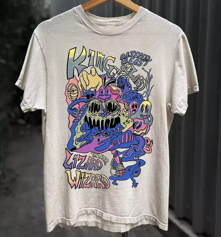 King Gizzard and the Lizard Wizard Band Cotton T-shirt S-4XL Unisex T-Shirt XXXL