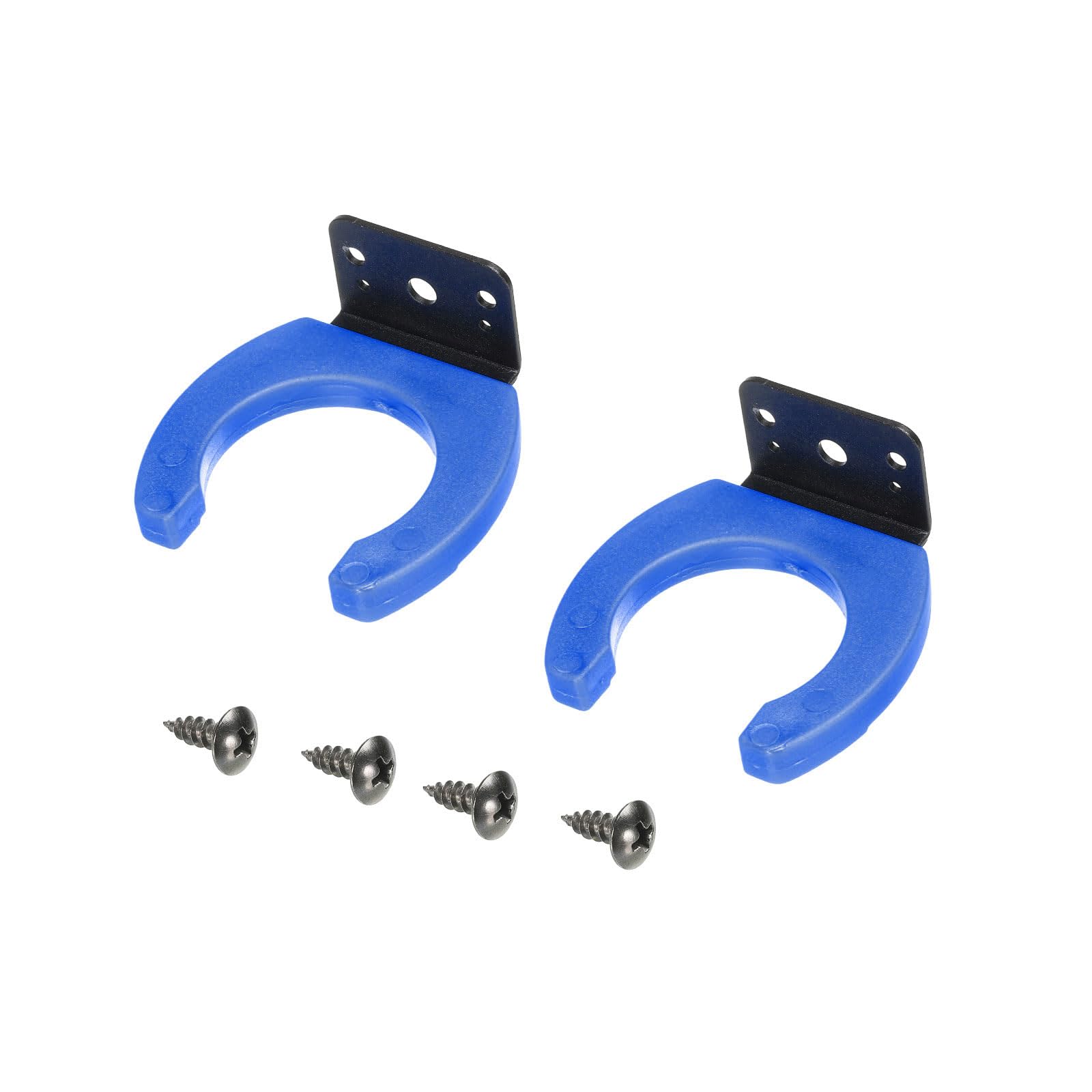 

PATIKIL Микрофон Микрофон Крючок Подставка Кронштейн для Дома 2 Штуки Настенный Держатель, Офис, Синий,