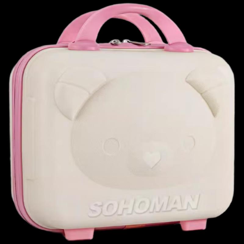SOHAMAN Love Bear Travel Makeup and Wash Case