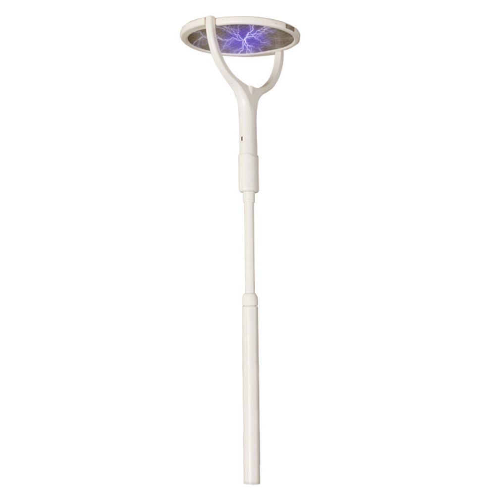 2-In-1 Mosquito Killer Lamp Multi Functional Retractable Mosquito Swatter Rechargeable Electric Fly Swatter Mosquitoes Trap Lamp