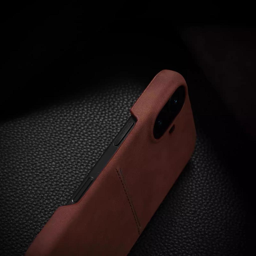 Suitable for Apple 16 Promax Skinfeeling Sheepskin Phone Case Card Apple 15 Advanced Anti Drop Magnetic Protective Case