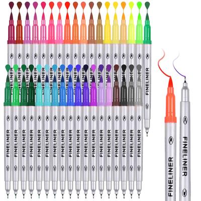 GeeRic Fine Point Paint Sign Name Permanent Marker for and Office Tip 36-Color Oil-Based Markers, Quick-Drying, Water-Resistant, Sketchbook, Pen, Pen,