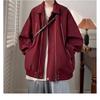 Mens Flight Jacket Loose Casual Streetwear Coat