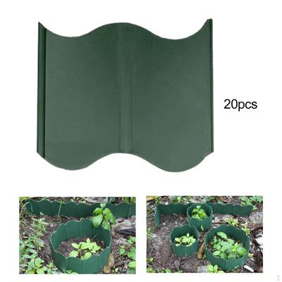 20 Pezzi Bordura da Giardino